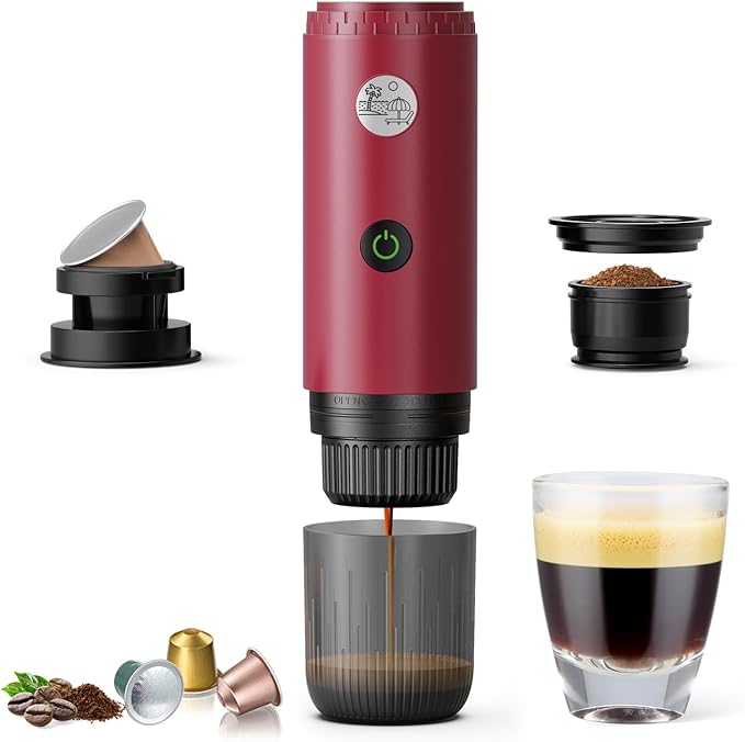 Portable Espresso Machine, Travel Coffee Maker by RECAFIMIL