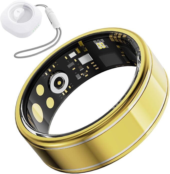 Activity Tracker Ring for Men Women – Smart Health Ring by TheBestonAnarowRing