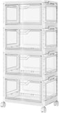 SNSLXH Portable Clear Storage Bins by SNSLXH