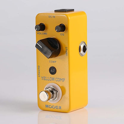 MOOER Yellow Compressor Comp guitar pedal bass compressor, True Bypass guitar - Image 3
