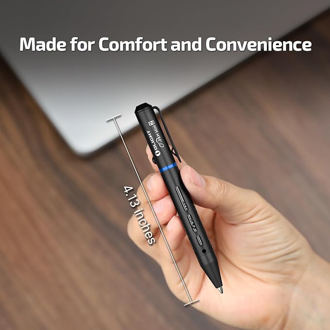 OLIGHT O'Pen Mini 2 Portable Ballpoint Pen, Bolt Action Pen - Image 2