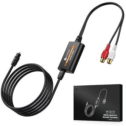 Neoteck Optical to RCA Cable DAC Converter by Neoteck