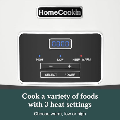 HOMECOOKIN 8-Quart Programmable Slow Cooker - Image 2
