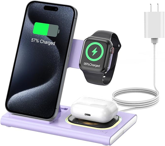 3 in 1 Charging Station for iPhone 17 by Aresh