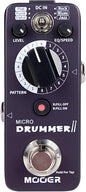 MOOER Micro Drummer II Guitar Drummer Pedal Drum Machine Effect by MOOER