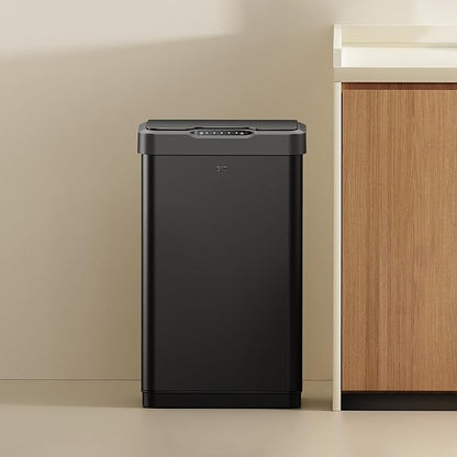 EKO Mirage-T 50 Liter / 13.2 Gallon Touchless Rectangular Motion Sensor Trash - Image 7