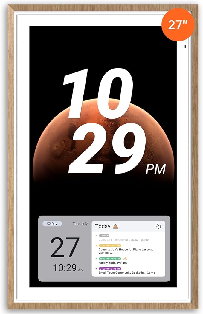 ApoloSign 27” Digital Calendar: Dual Mode Calendars by ApoloSign