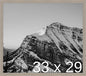 Frame It Easy 33 x 29 Rustic Gray Wood Frame by FrameItEasy