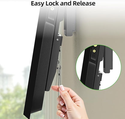 USX MOUNT Fixed TV Wall Mount for 65-120 inch Flat TVs up to 220 Lbs, Low - Image 7