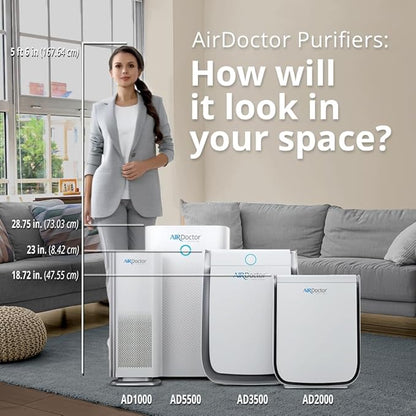 AIRDOCTOR AD5500 HEPA and VOC Air Purifier - Image 2
