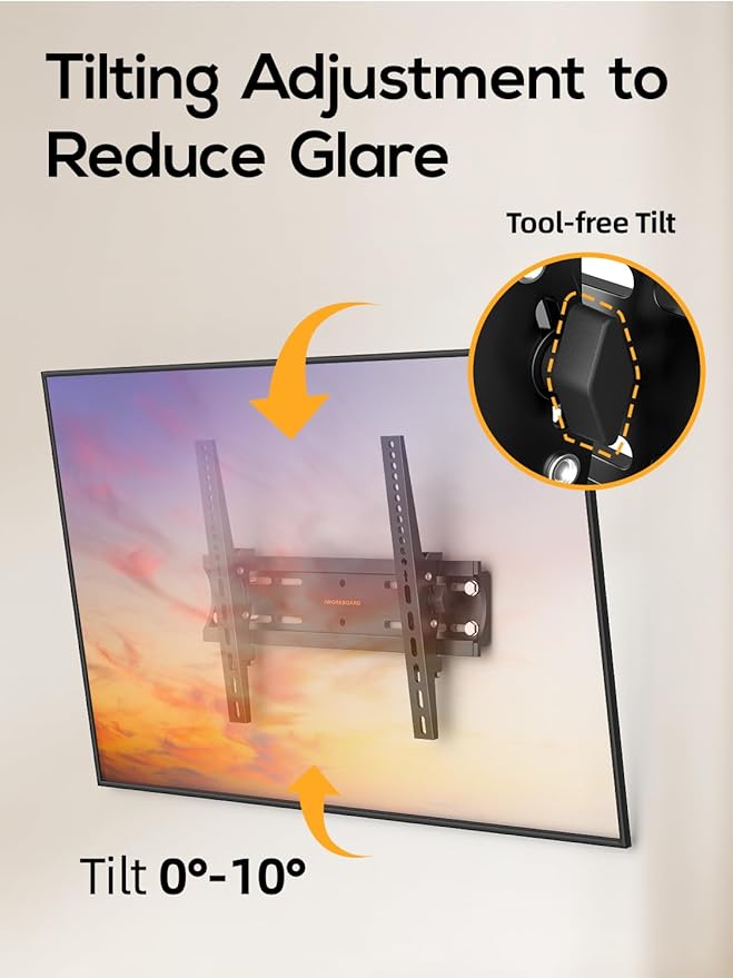 IWORKBOARD 40 50 55 inch Tilting TV Wall Mount - Image 3