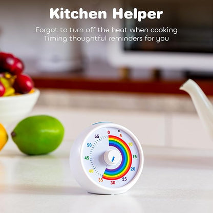 Visual Timer for Kids, 60-Minute Countdown for Classroom Office Kitchen - Image 6