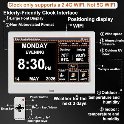 FEYBYLA 2025 New Digital Clock - Image 2