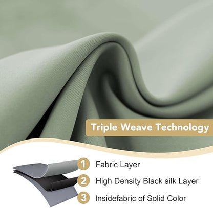 H.VERSAILTEX Thermal Insulated Blackout Window Panels Microfiber - Image 3