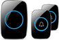 Wireless Doorbell, Waterproof Door Bell Kit, Distinguish front and rear doors by FullHouse