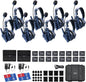 SYNCO Xtalk Master Wireless Intercom Headset System, 8 Person 2.4GHz by SYNCO
