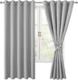 Hiasan Blackout Curtains for Bedroom, 60 x 63 Inches Length by Hiasan