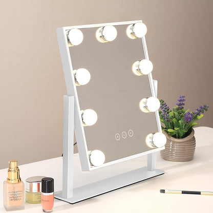 Vanity Mirror with Lights, Makeup Mirror with Lights, 3 Color Lighting Modes - Image 9