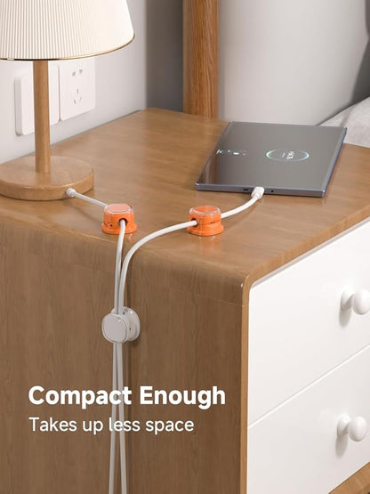 Magnetic Cable Clips, Adjustable Cord Holder Management, Adhesive Wire Keeper - Image 7