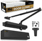 Finsbury Commercial Black Door Closer Automatic Heavy Duty High Traffic by FINSBURYHARDWARE