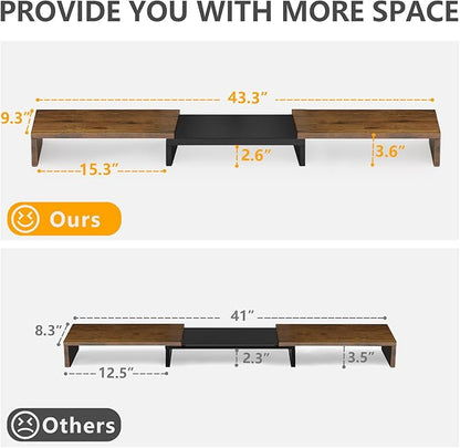 TAVR Dual Monitor Stand Riser, Computer Monitor Stands - Image 8