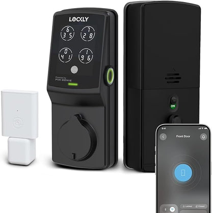 Lockly Secure Pro Deadbolt, Wi-Fi Smart Lock, Keyless Entry Door Lock, Smart by Lockly