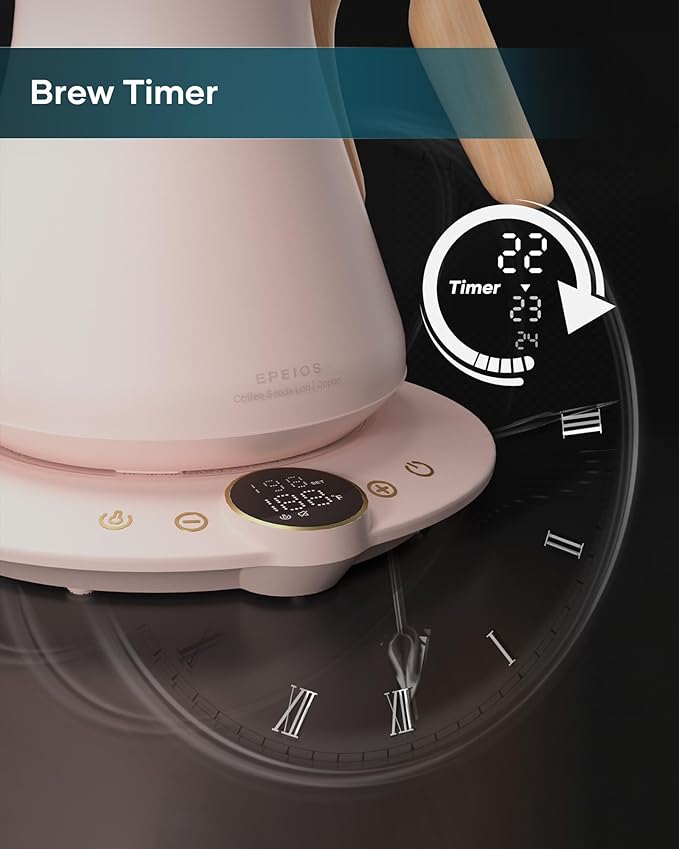 Gooseneck Electric Kettle with ±1℉ Temperature Control - Image 7
