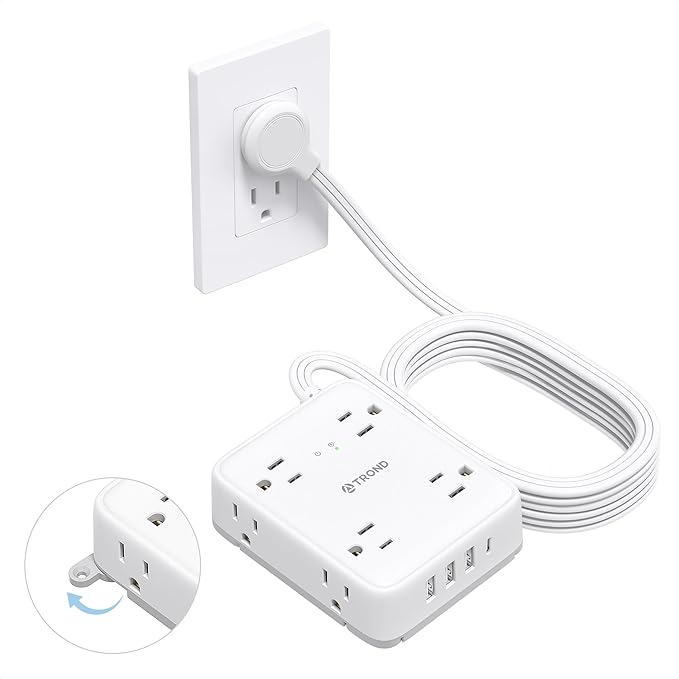 TROND Surge Protector Power Strip by TRONDOfficial