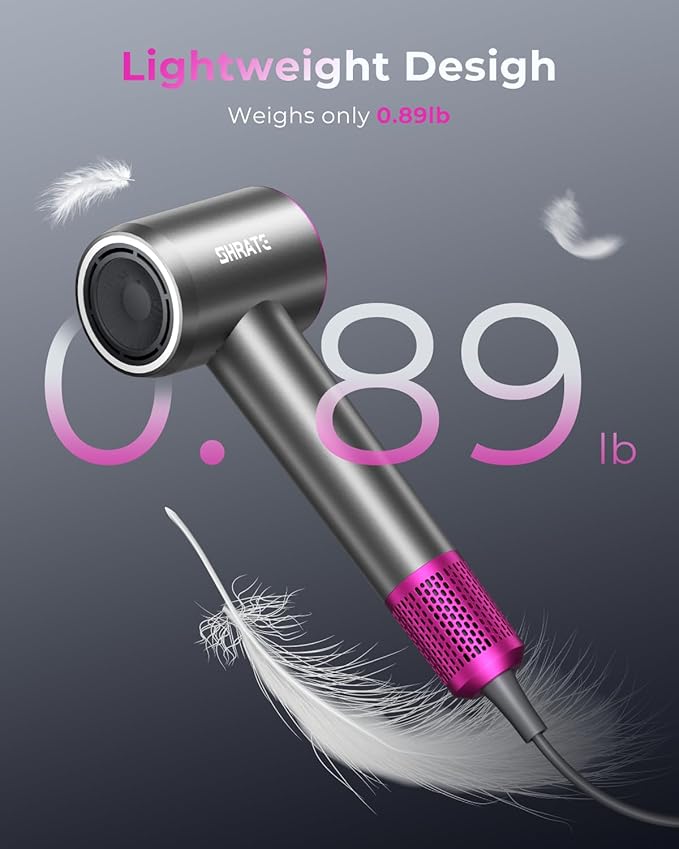 SHRATE Professional High Speed Ionic Hair Dryer | Ultra-Fast Drying | 500 - Image 4