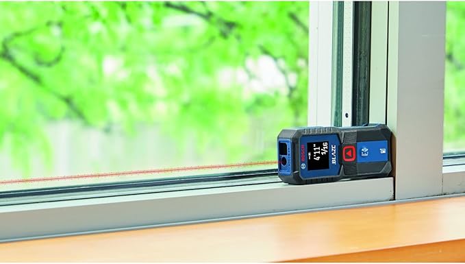 BOSCH GLM100-23 100 Ft Blaze Laser Distance Measure, Includes 2 AA Batteries - Image 14
