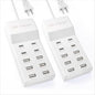 USB Charging Station with 6 USB-A & 4 USB-C Ports, 50W 10A USB Charging Block by SIWMER