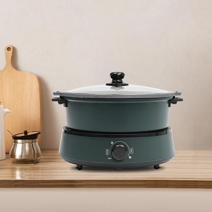 4L/4.2Qt Electric Hot Pot, 1350w 110v Portable Electric Pan Non Stick Removable - Image 6