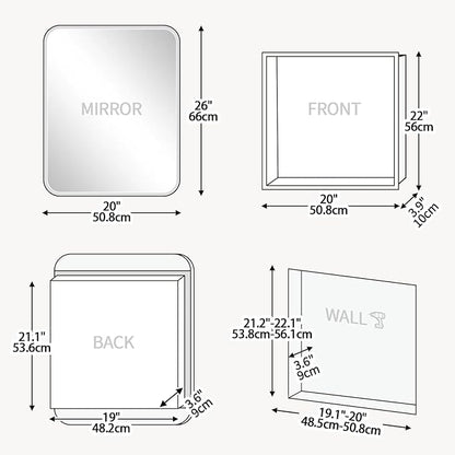 Rectangle Medicine Cabinet - Image 2