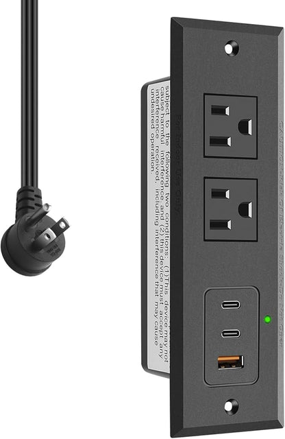 CCCEI Recessed Power Strip by CCCEI