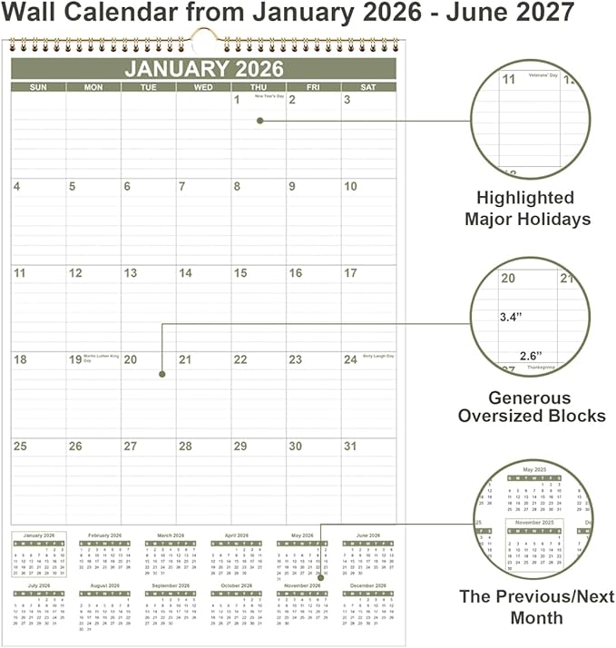 2026 Wall Calendar - Image 2