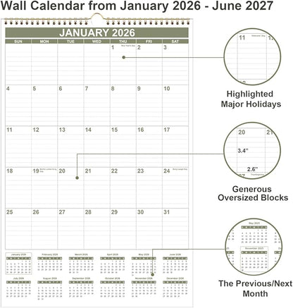 2026 Wall Calendar - Image 2