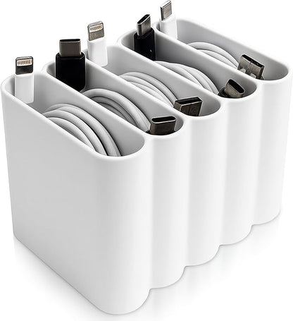 Cable Management Organizer Cord Management, Durable Plastic Connectable Cable - Image 9