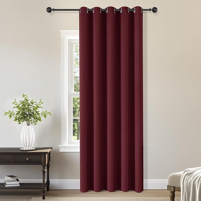 ChrisDowa Burgundyout Curtains 70 inches Wide by ChrisDowa