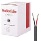 FiveStarCable 18/2 Gauge Low Voltage Cable Wire - 1000 ft by BulkCables%E2%80%93SaveonRG6Cat6ElectricalWiresandMore
