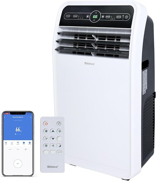 Shinco 10, 000 BTU Portable Air Conditioner, Portable AC Unit by ShincoAirConditionerDehumidifier