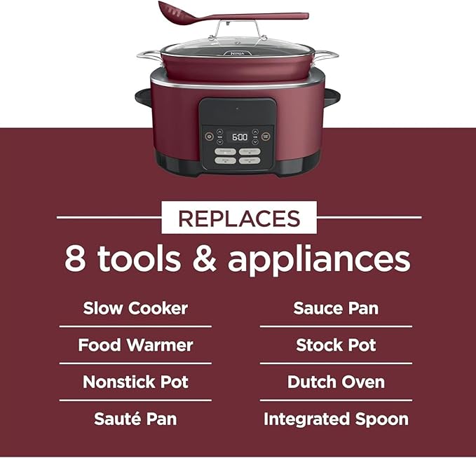 Ninja Foodi PossibleCooker PRO MC1000 8.5Qt Multicooker 8 in 1 Slow Cooker - Image 7