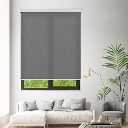 Tipiace Motorized Blinds with Remote Window Roller Shade Wireless Rechargeable - Image 4