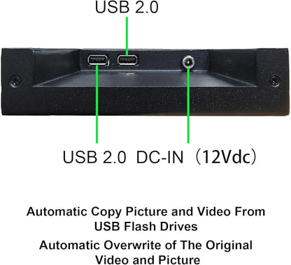 VSDISPLAY 28'' Advertising LCD Monitor 1920x360 IPS Stretched Bar Screen - Image 3