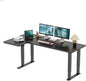 SANODESK 4-Leg L Shaped Standing Desk, Electric Height Adjustable Desk by sanodesk