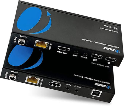 OREI 4K@60Hz KVM HDMI Extender Over Ethernet PoC Single HDBaseT by OREI