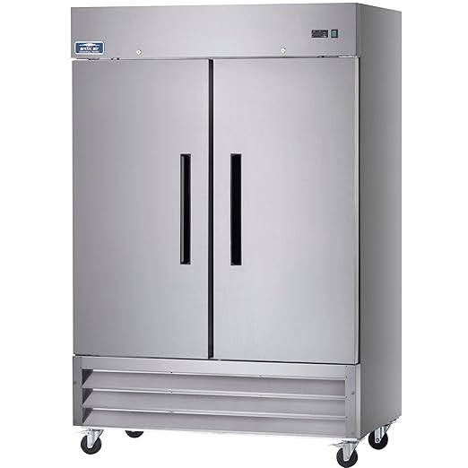 Arctic Air AR49 54" Two Section Two Solid Doors Reach-in Commercial Refrigerator by ArcticAir