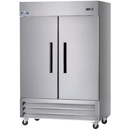 Arctic Air AR49 54" Two Section Two Solid Doors Reach-in Commercial Refrigerator by ArcticAir