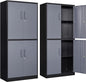 Yizosh Metal Storage Locking Cabinet by Yizosh