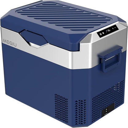 Car Fridge Portable 12V Refrigerator 32 Quart 12 Volt Freezer Compressor Cooler by Megiu