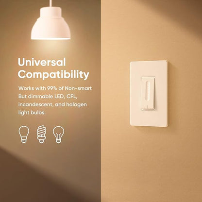 TREATLIFE Smart Dimmer Switch 4 Pack, Single Pole Smart Switch Works - Image 4